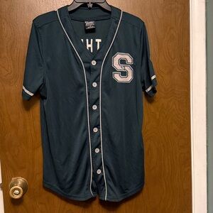 BoxLunch Harry Potter Men's Slytherin Shirt Size M